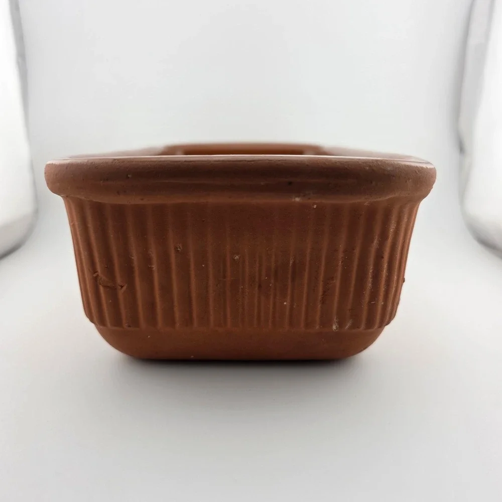 Terracotta Loaf Pan Baking Dish Clay Ramekin Oven‎ Safe Bread Cake